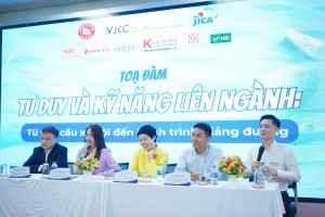 NHỮNG ĐIỂM NỔI BẬT TRONG TỌA ĐÀM “TƯ DUY VÀ KỸ NĂNG LIÊN NGÀNH: TỪ YÊU CẦU XÃ HỘI ĐẾN HÀNH TRÌNH GIẢNG ĐƯỜNG”